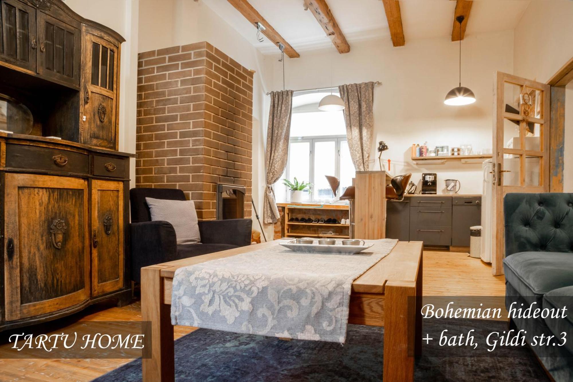 Bohemian Hideout, Old Town, Tartu Home Exteriér fotografie