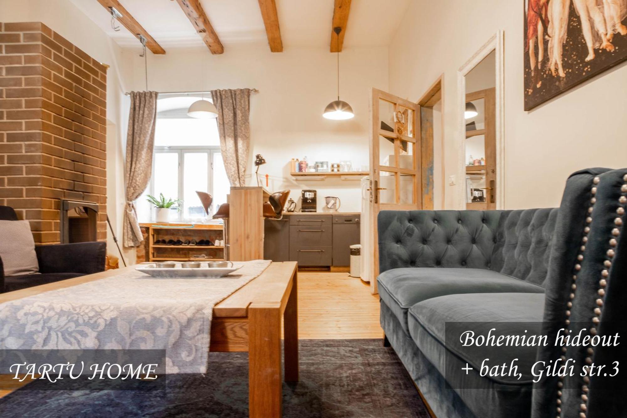 Bohemian Hideout, Old Town, Tartu Home Exteriér fotografie